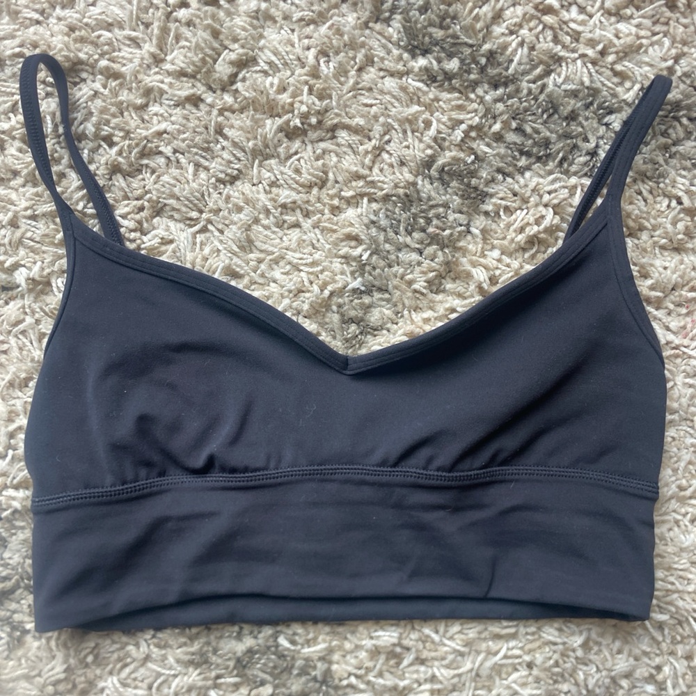 EUC Lululemon Athletica Sweetheart Sports Bra In Black - Picture 2 of 4